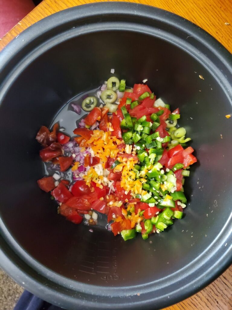 Quinoa w/ Sweet Potato & Garden Peppers