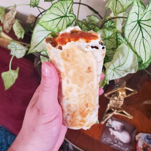 Burrito w/ Sweet Potato & Habanero Quinoa