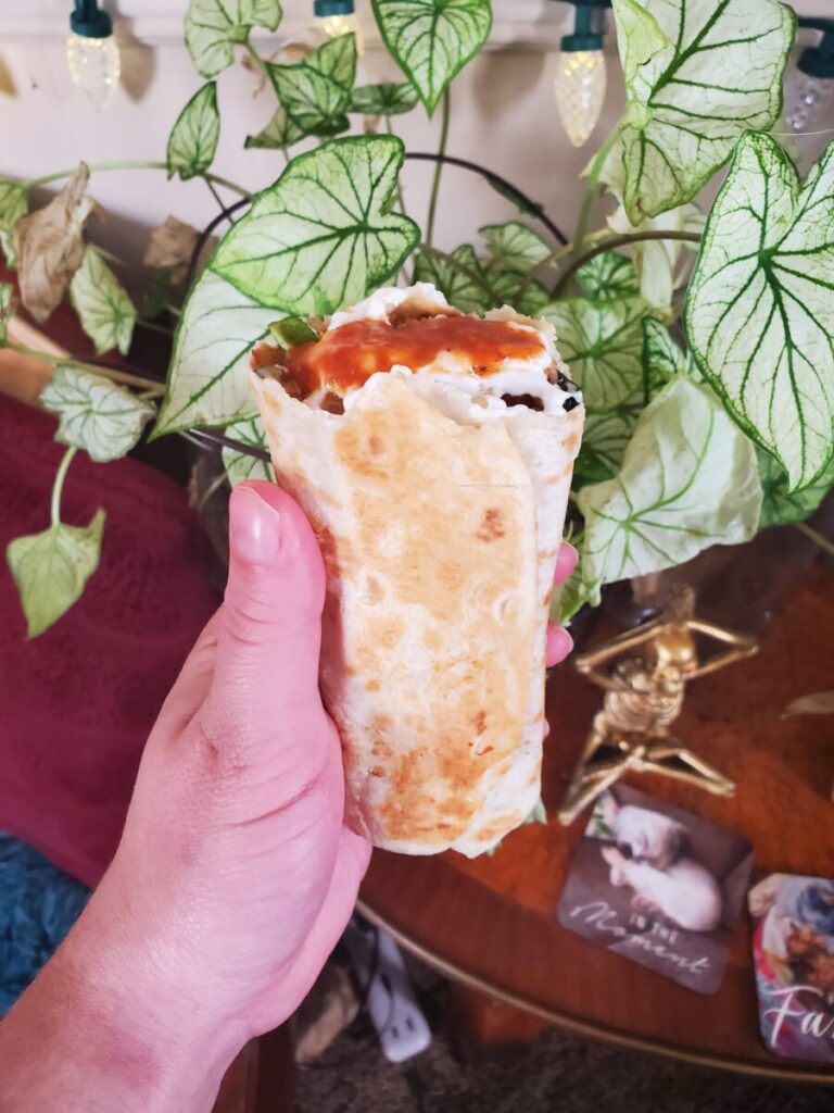 Burrito w/ Sweet Potato & Habanero Quinoa