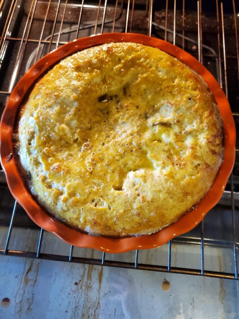 Quiche w/ Blue Cheese & Sweet Potatoes