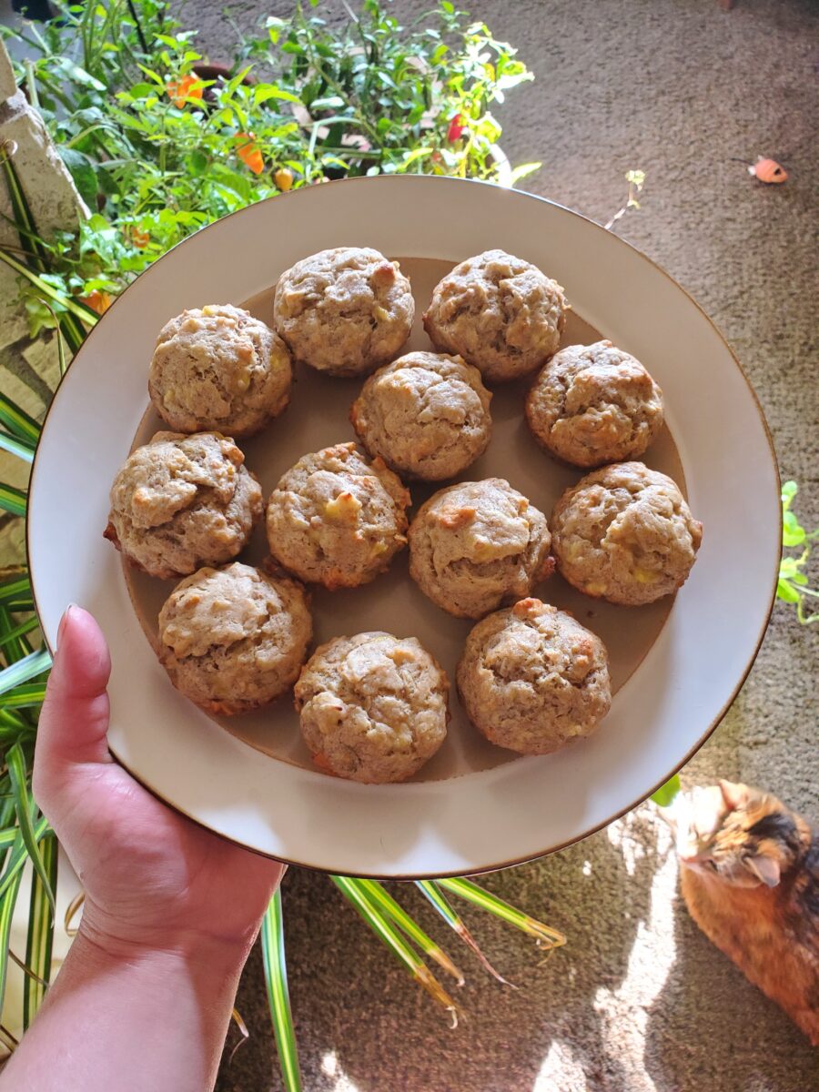 Sugar-Free Banana Nut Muffins