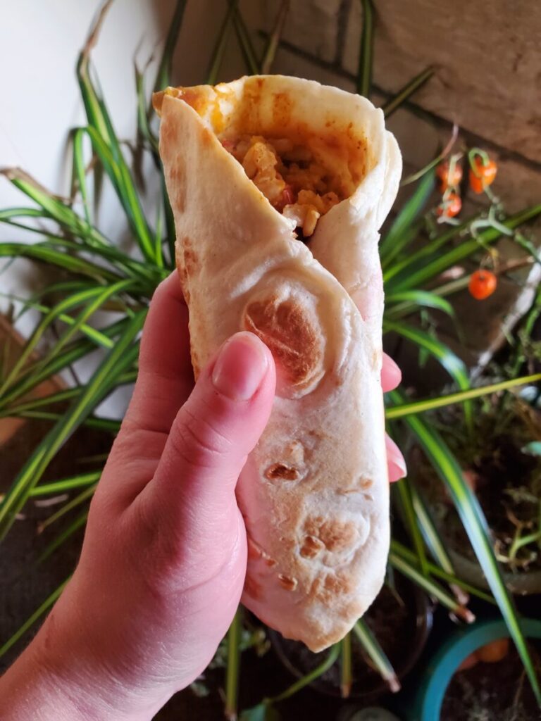 Burrito w/ Pumpkin Rice