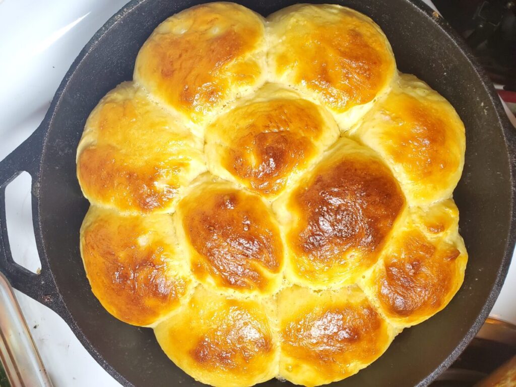 Dinner Rolls w/ Eggnog