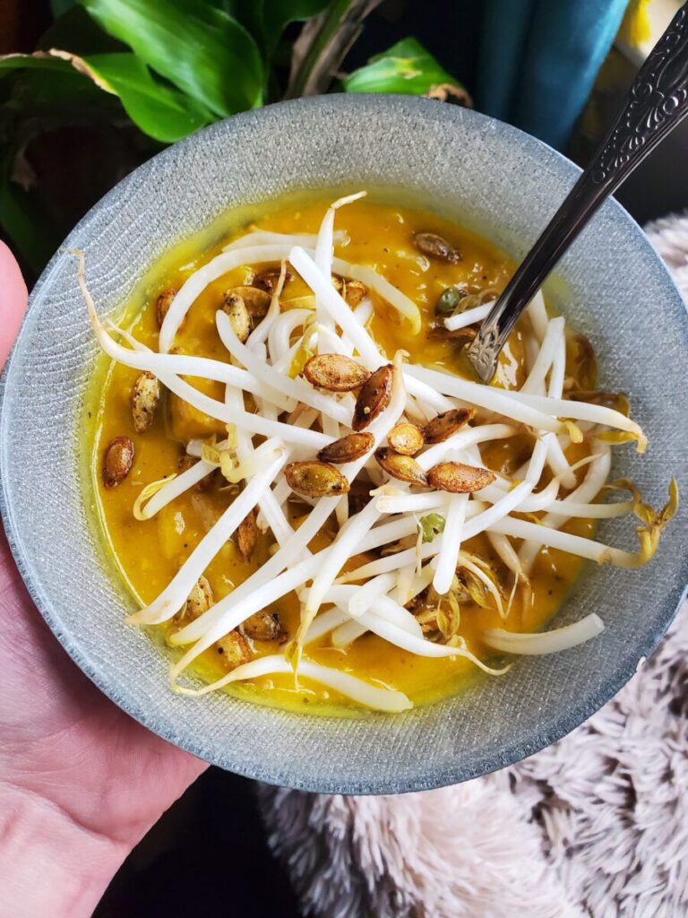 Curry w/ Calabaza Squash, Tofu, & Habaneros