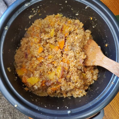 Quinoa w/ Sweet Potatoes & Habaneros