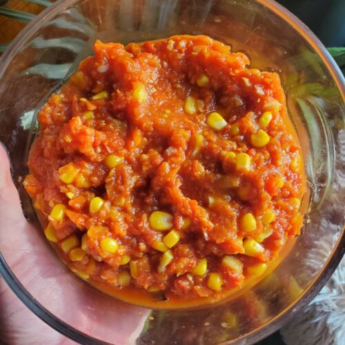 Salsa w/ Sautéed Corn & Carrots, Carrot