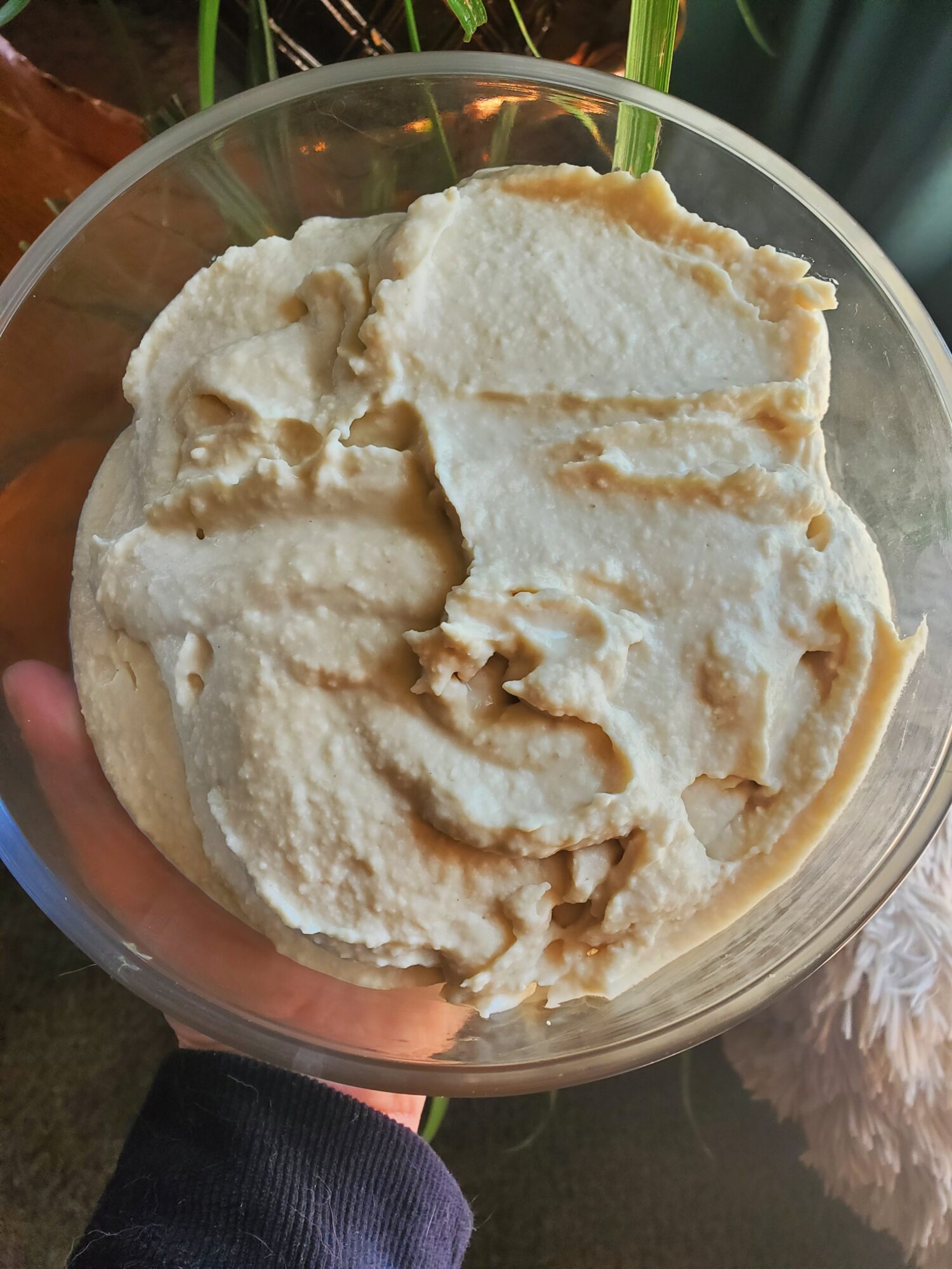 Hummus w/ White Beans & Roasted Garlic