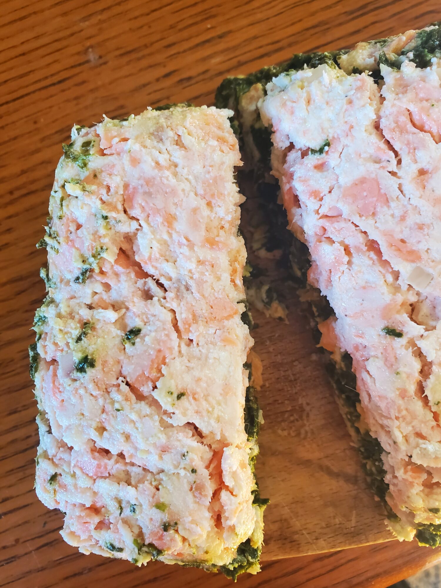 Terrine w/ Salmon, Spinach & Chevre