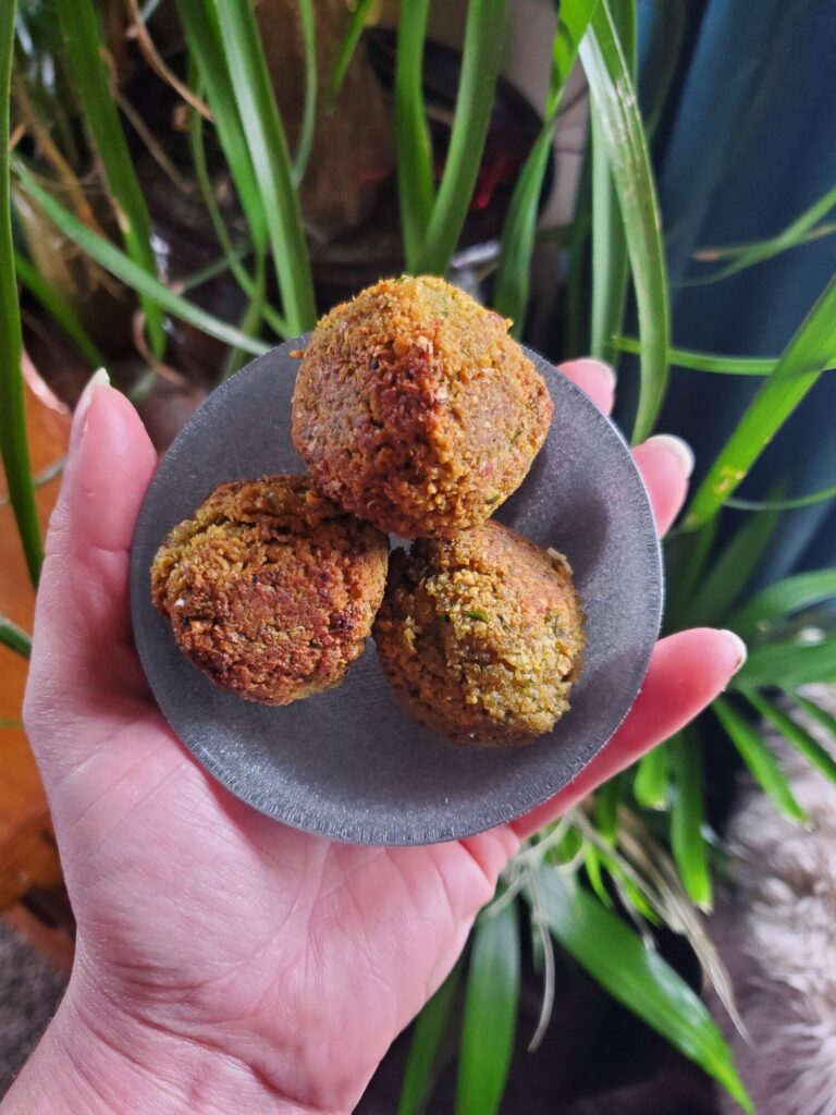 Falafel w/ Dill & Green Onions