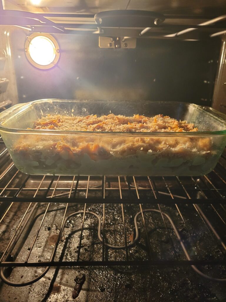 Macaroni & Cheese w/ Greek Yogurt & Salmon