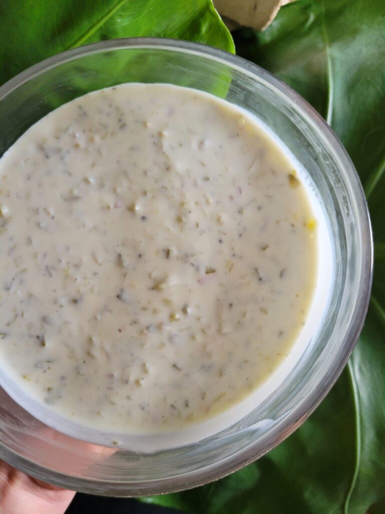 Mayonnaise-Free Tartar Sauce w/ Greek Yogurt