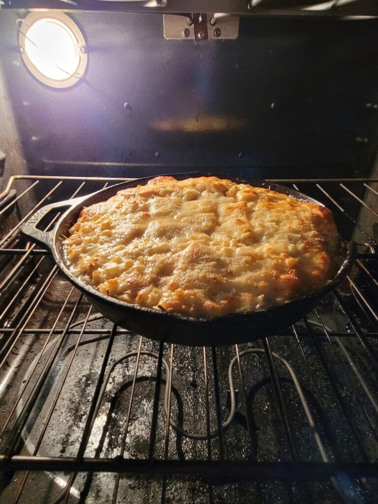 Quiche w/ Apples, Bananas, & Truffle Gruyere