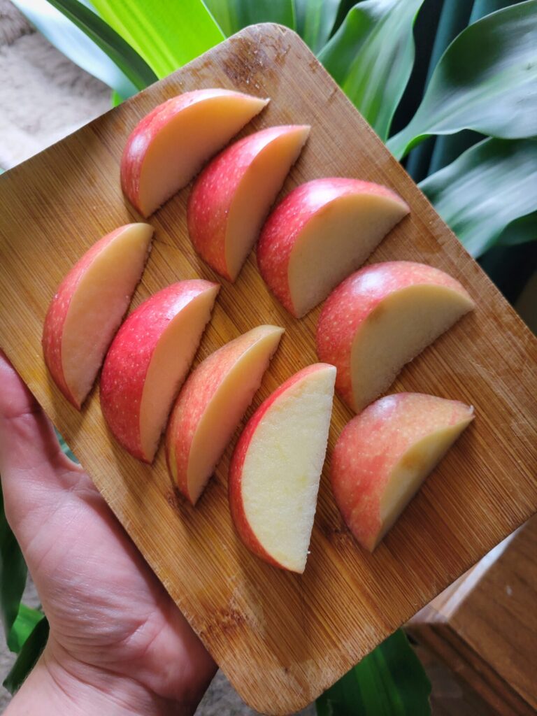 Marinated Apples w/ Tamari & Apple Cider Vinegar