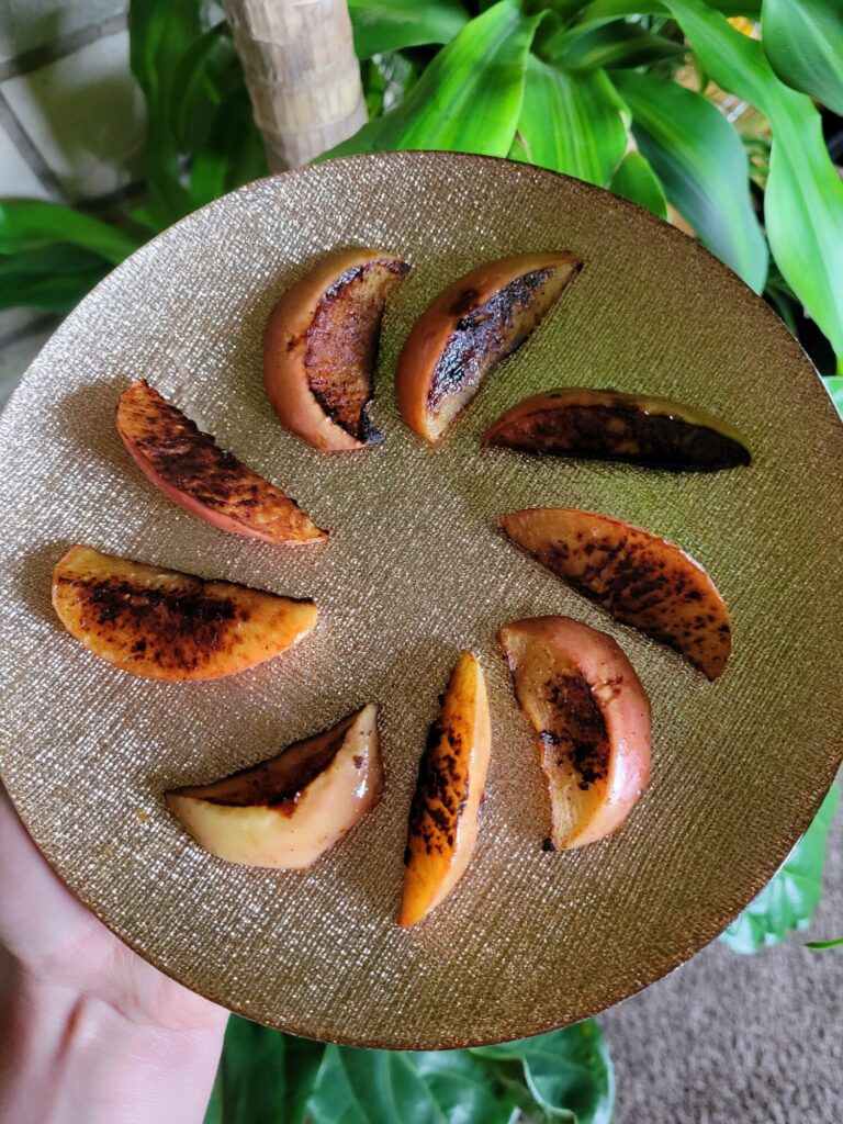 Marinated Apples w/ Tamari & Apple Cider Vinegar