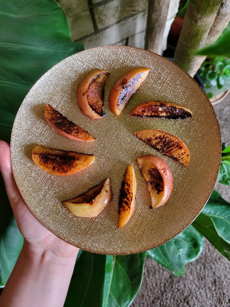 Marinated Apples w/ Tamari & Apple Cider Vinegar