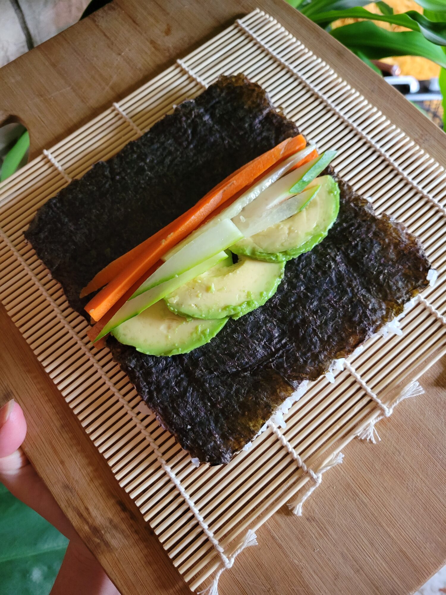 Sushi w/ Ahi Tuna, Cucumbers, Carrots, & Avocados - Catfish Out of