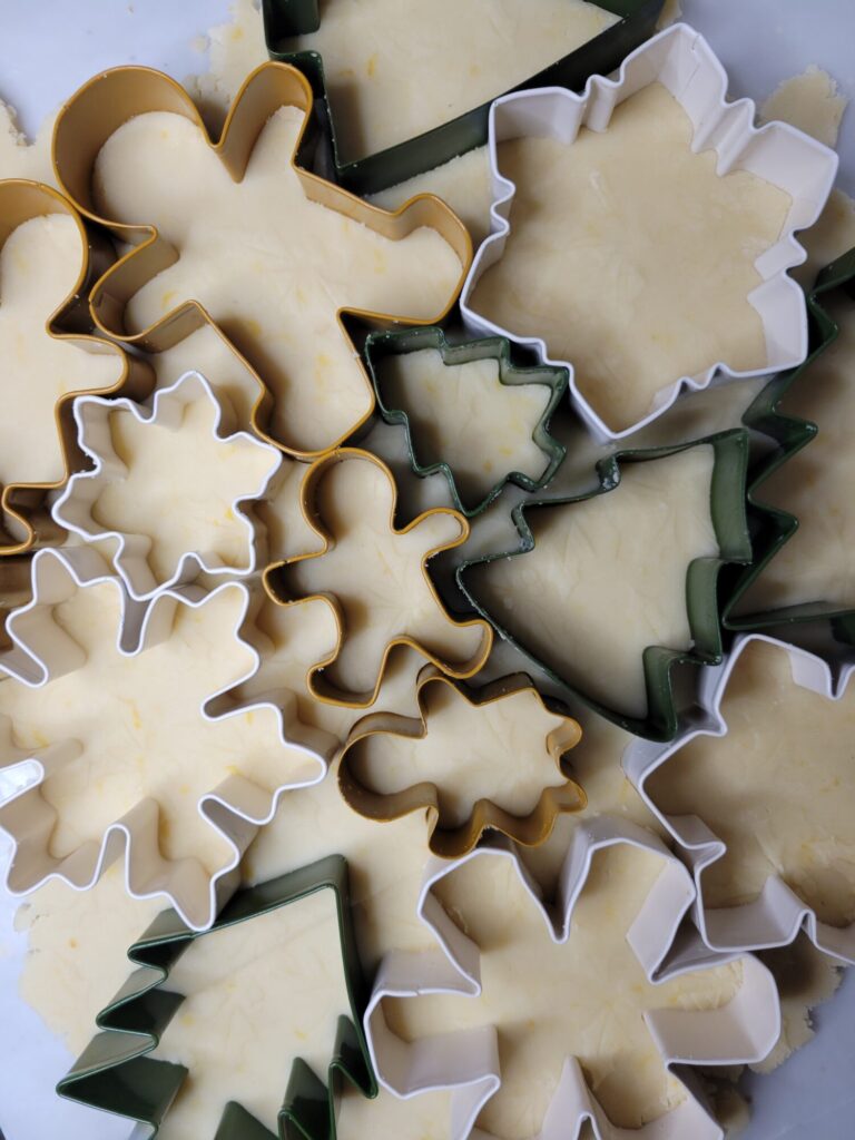 Scottish Lemon Shortbread Cookies