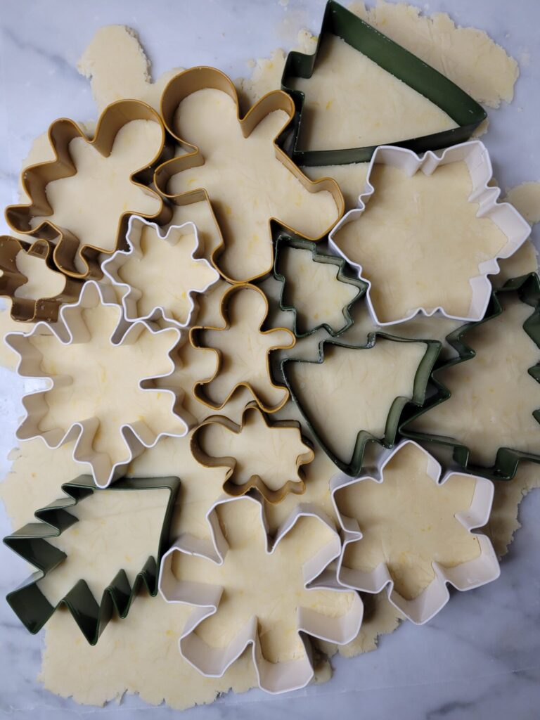 Scottish Lemon Shortbread Cookies