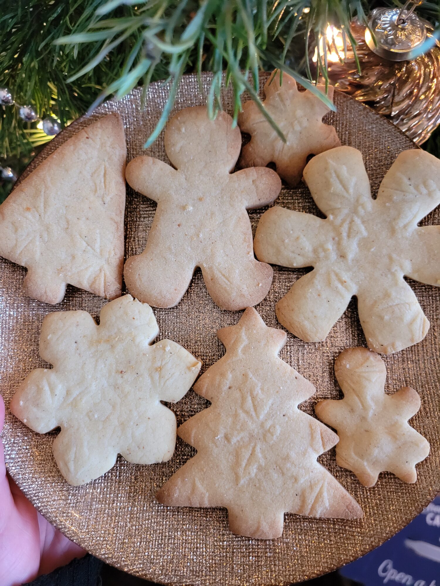 Allways Hungry - Stamped Shortbread Cookies Makes 2 dozen cookies