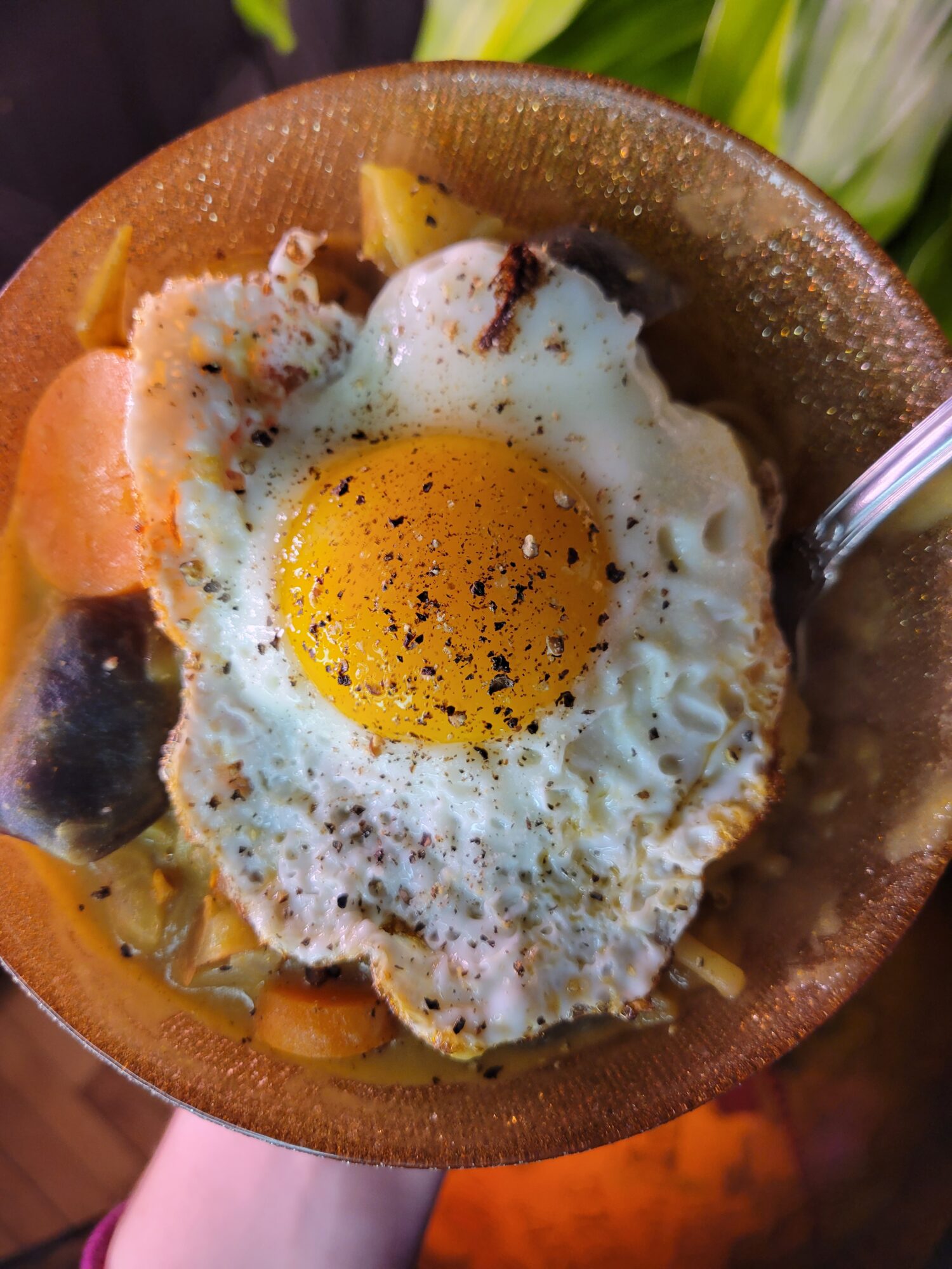 Curry w/ Carrots, Potatoes, & Fresh Turmeric