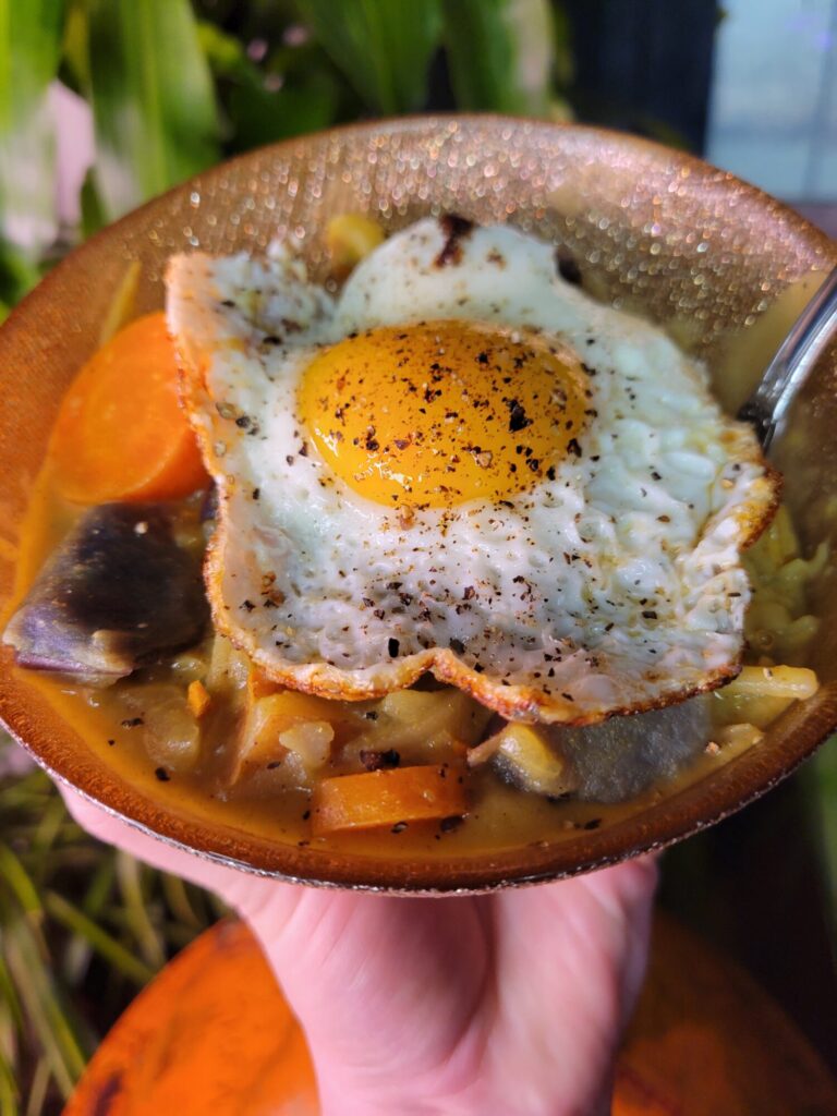 Curry w/ Carrots, Potatoes, & Fresh Turmeric