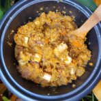 Quinoa w/ Sweet Potato, Turmeric, & Rice Vinegar