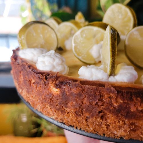 Margarita Cheesecake w/ Tequila & Lime