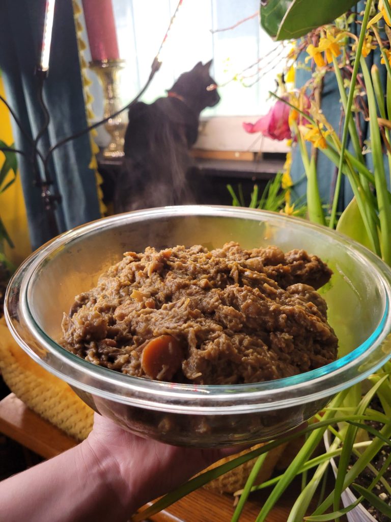 Curry w/ Mini Potatoes, Carrots, & Guinness