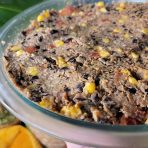 Quinoa Salad w/ Black Beans, Tomatoes, & Corn