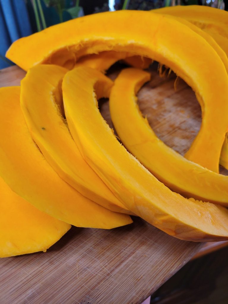 Roasted Red Hubbard Squash