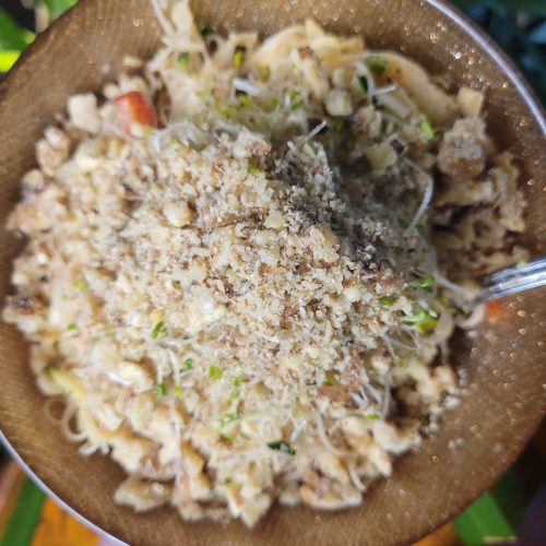 Vermicelli Salad w/ Daikon & Zucchini