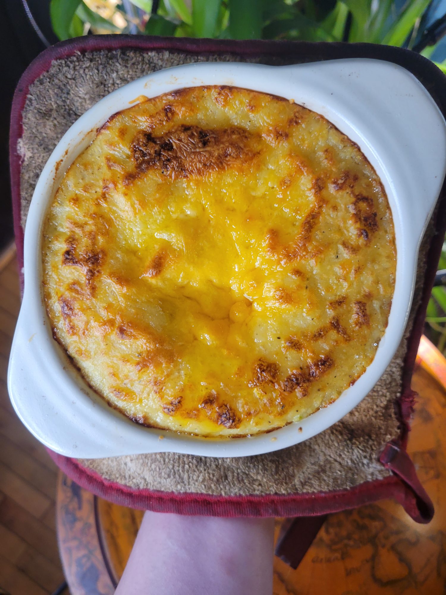 Mashed Potatoes w/ Cauliflower & Cheddar