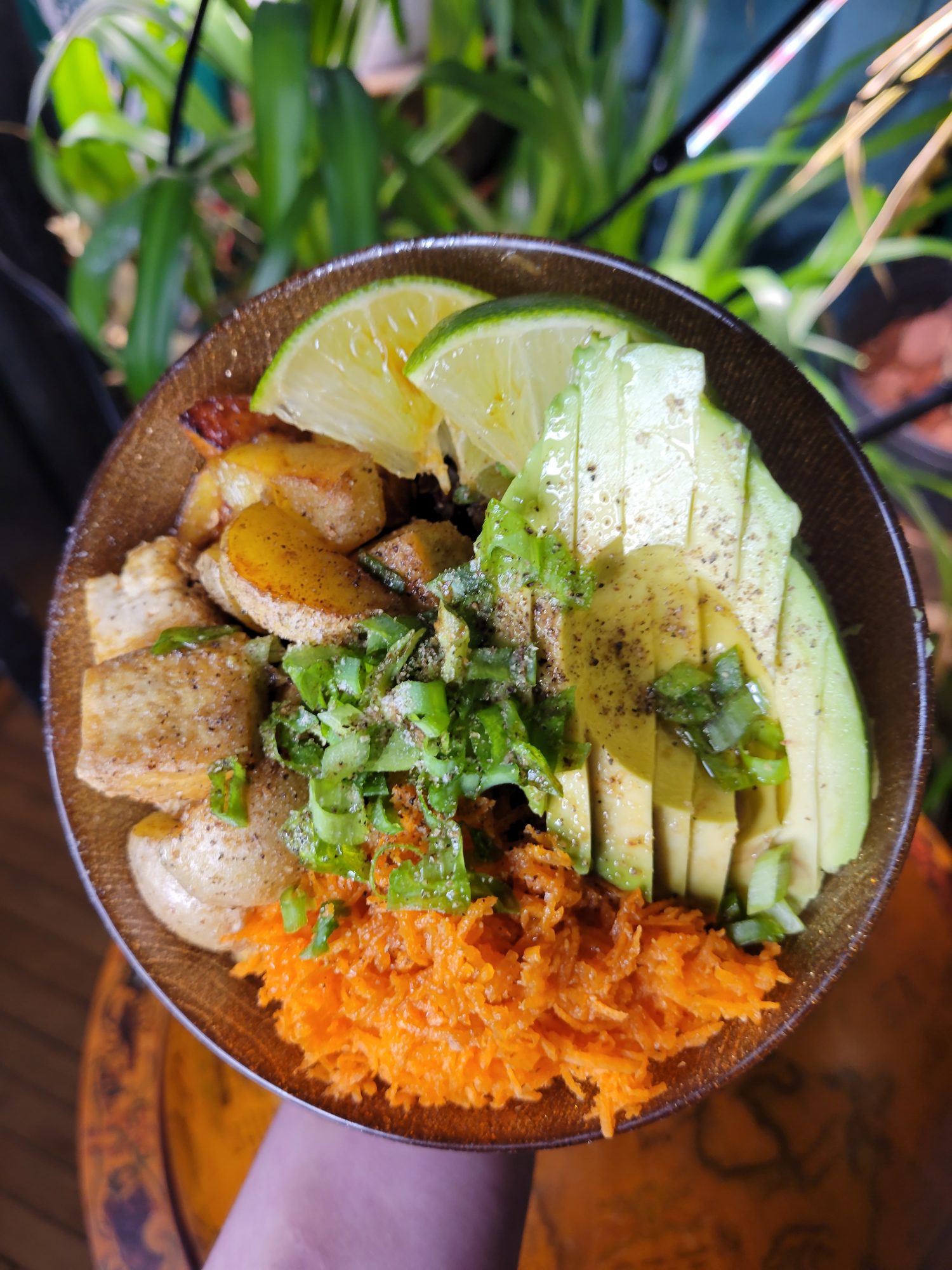 Salad w/ Quinoa, Mini Potatoes, & Avocado