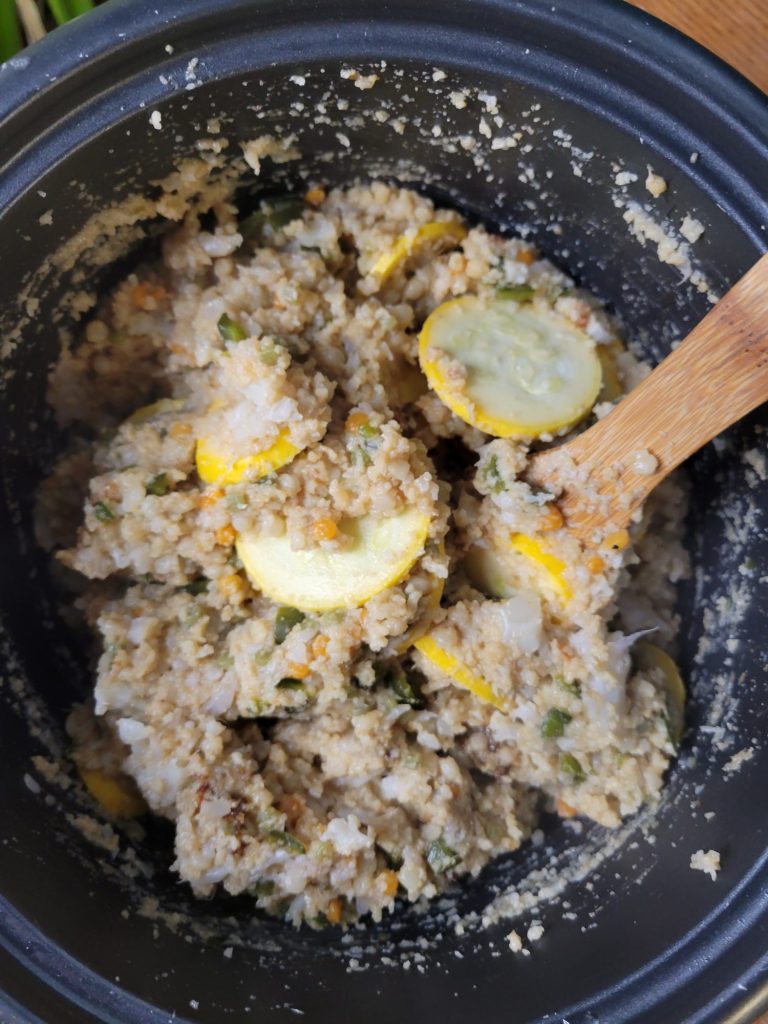 Instant Pot Dutch Oven Lentils w/ Cauliflower & Tahini - Catfish Out of  Water