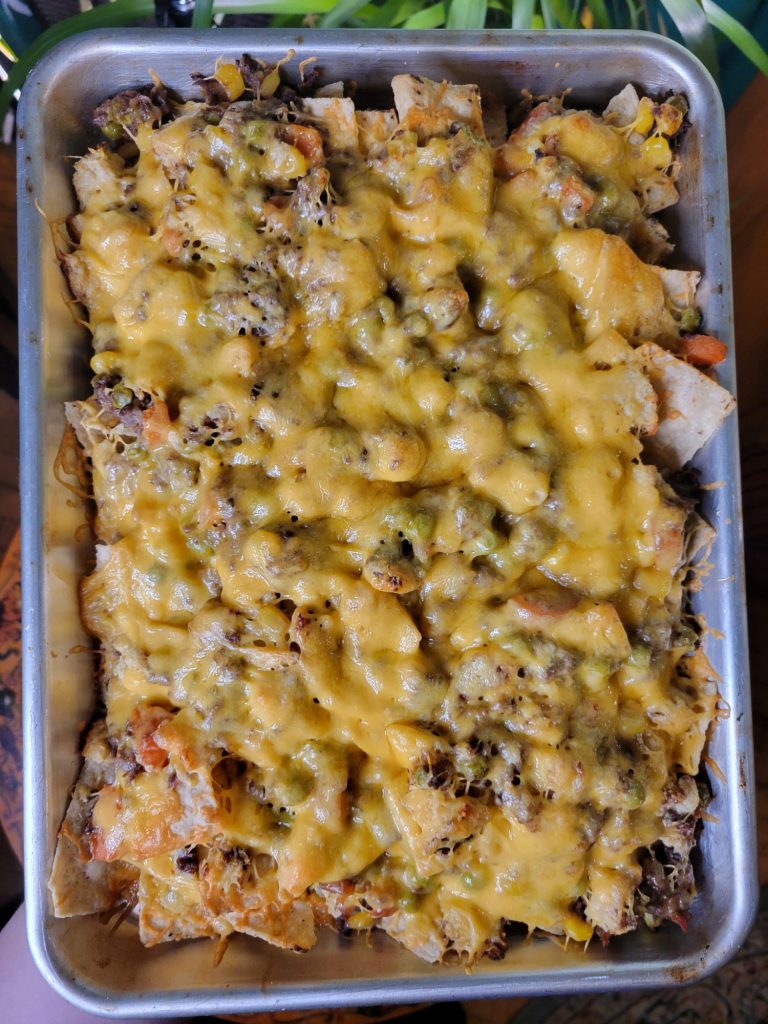 Nachos w/ Venison Shepherd's Pie