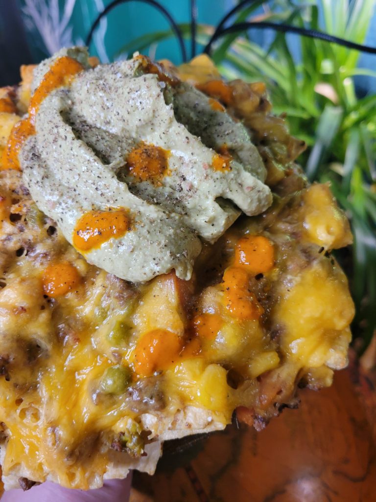 Nachos w/ Venison Shepherd's Pie