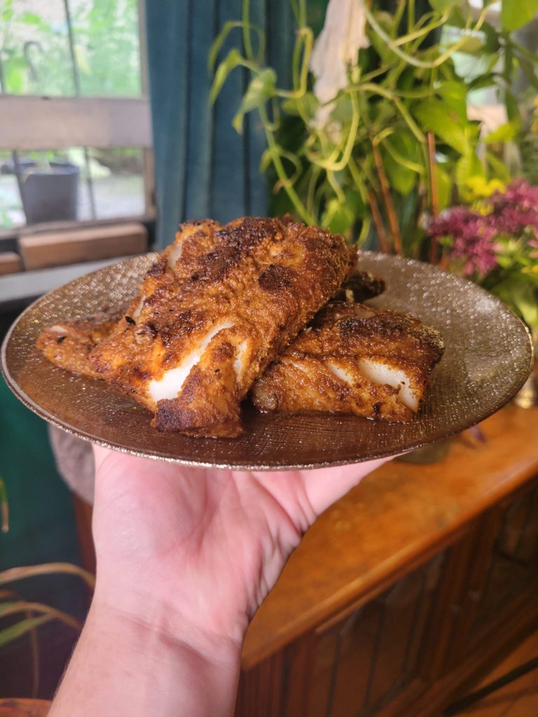 Blackened Cod w/ Cumin, Coriander, & Smoked Paprika