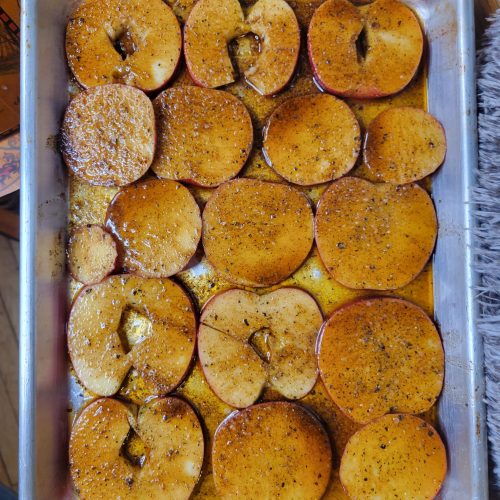 Roasted Autumn Crisp Apple Slices