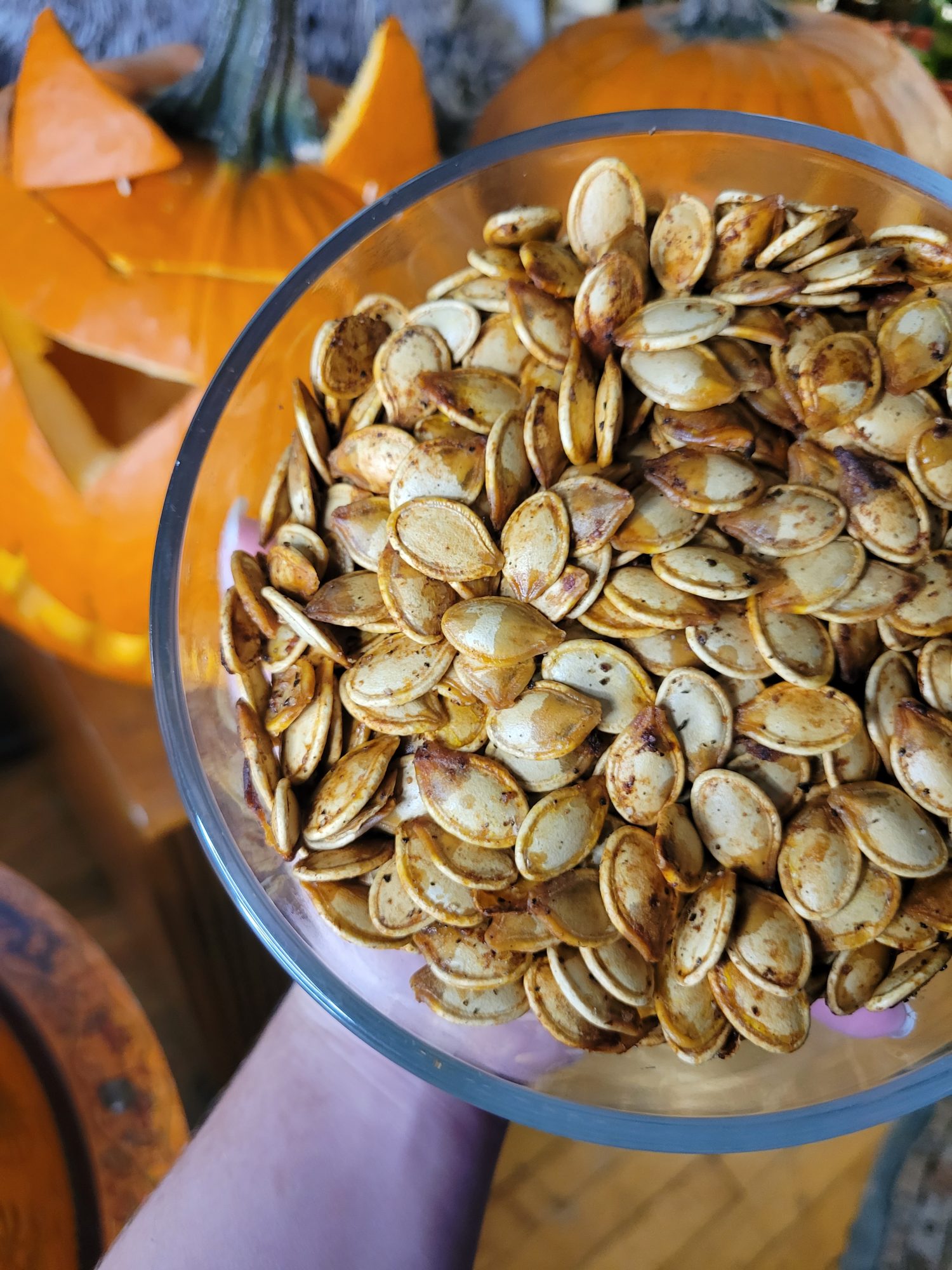 The Fundamentals of Roasted Pumpkin Seeds w/ Jack-o-Lanterns